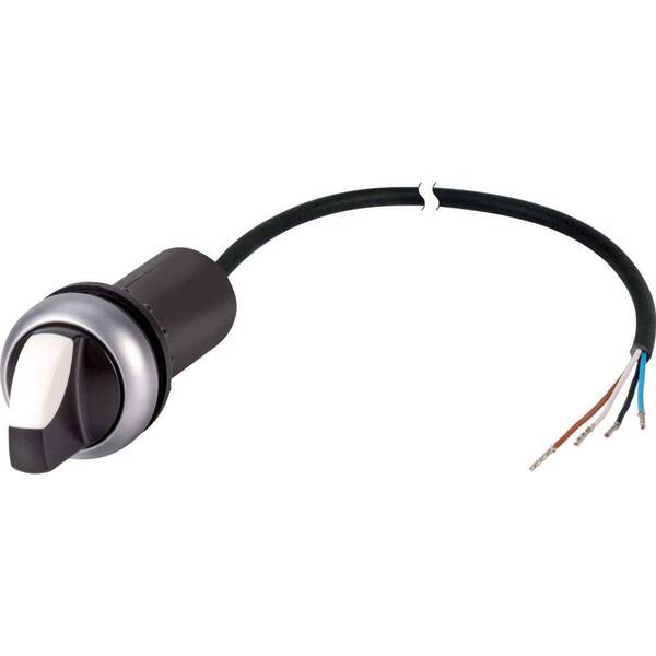 Eaton 186167 C22-WRK-K10-P62 Wahltaste Drehhebel Schwarz, Weiß 1 x 60 ° Drehentriegelung 1 St.