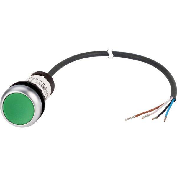 Eaton 185670 C22-D-G-K10-P62 Drucktaster flach Grün 1 St.
