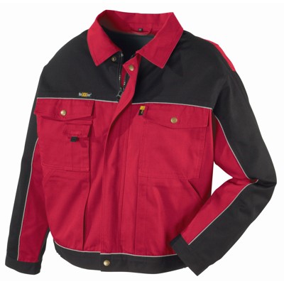 teXXor® - Bundjacke RIO 8313, rot/schwarz, Größe S