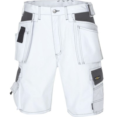 teXXor® - Bermuda 4344, weiß/grau, Größe 48