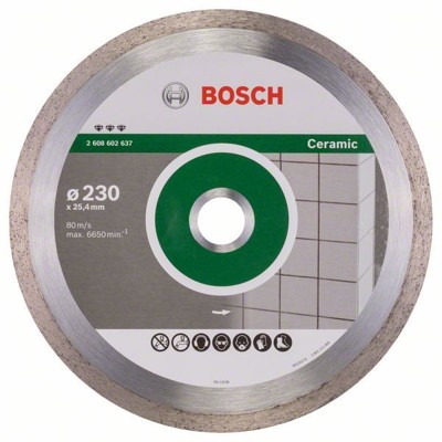 Bosch - Diamanttrennscheibe Best for Ceramic, 230 x 25,40 x 2,4 x 10mm (2608602637)