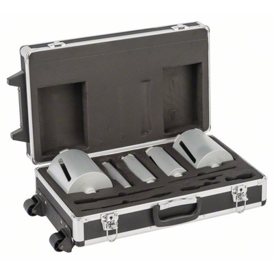 Bosch - Diamanttrockenbohrkronen-Set G 1/2" 5-teilig ø38/52/65/117/127mm (2608587007)