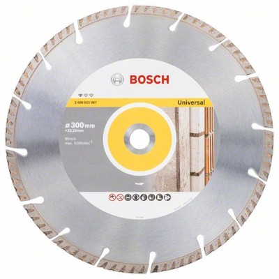 Bosch - Diamanttrennscheibe Standard for Universal, 300 x 22,23 x 3,3 x 10mm