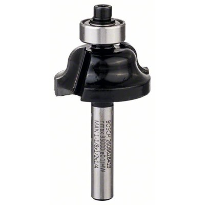 Bosch - Kantenfräser B, 1/4", R1 4 mm, D1 28,6 mm, B 8 mm, L 12,4 mm, G 54 mm