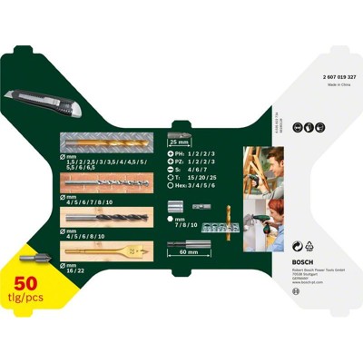 Bosch - X-Line Titanium-Set 50-teilig (2607019327)