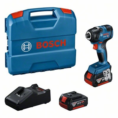 Bosch - Akku-Drehschlagschrauber GDR 18V-200 1/4" 2x 4,0Ah L-Boxx (06019J2107)