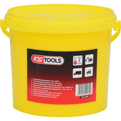 KSTOOLS® - Reifenmontagepaste 5 kg, gelb