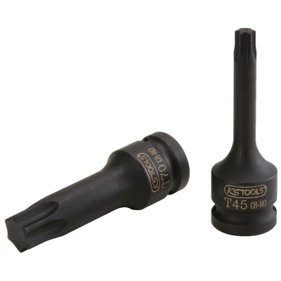 KSTOOLS® - 1/2" Kraft-Bit-Stecknuss Torx, lang, T25