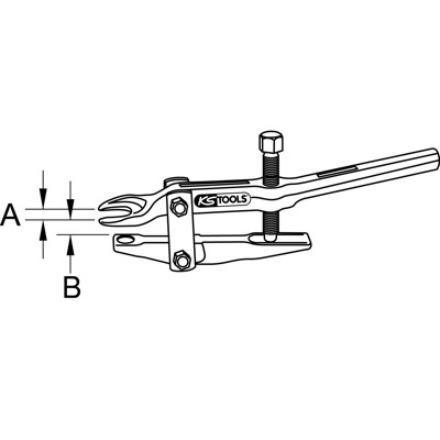 KSTOOLS® - Universal-Kugelgelenk-Ausdrücker, 18mm