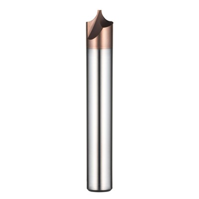 COGO Tools - VHM Viertelkreisfräser Helix 0° TISIN Beschichtung 0,5XR0,55mm 2DRC0050055S04