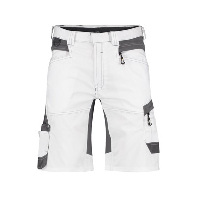 Dassy® - Axis Painters Malershorts mit Stretch, weiß/anthrazit, Schrittlänge Standard, Größe 52
