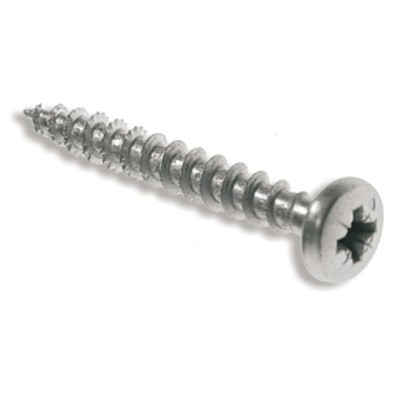 NOBRAND - Spanplattenschraube panhead Z, galvanisch verzinkt, Pozidriv, 4,0 x 45mm