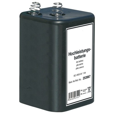 Horizont - Blockbatterie IEC4R25 6V/7Ah Quecksilberfrei