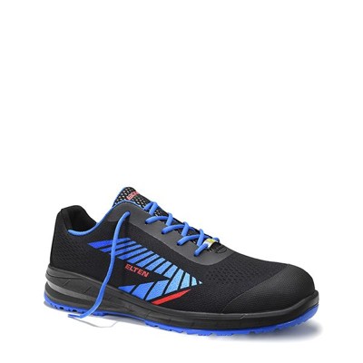 ELTEN - Sicherheitshalbschuh LARKIN XXSports black-blue Low 728110, ESD S1, Größe 45