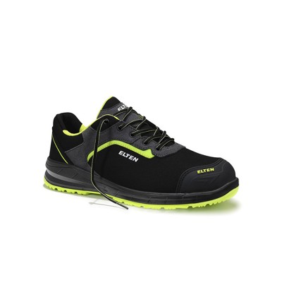 ELTEN - Sicherheitshalbschuh LOAN XXSports Pro black-lime Low ESD S3, Größe 35