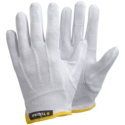 TEGERA® - Textilhandschuhe TEGERA 8127, Kat. I, weiß, Gr. 9