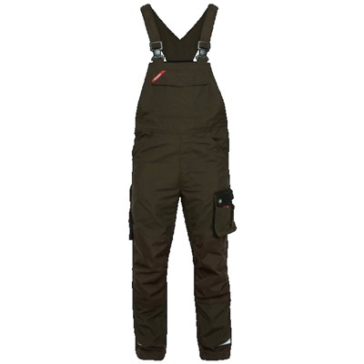 Engel - Galaxy Latzhose 3810-254, Forest Green/Schwarz, Größe 44