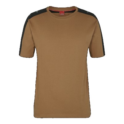 Engel - Galaxy T-Shirt 9810-141, Toffee Brown/Anthrazitgrau, Größe XS