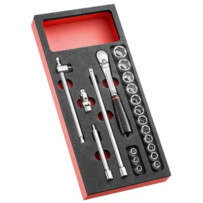 Facom - Modul - Steckschlüssel 3/8", 20-teilig MOD.JL161-36