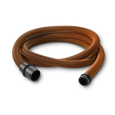 FEIN - Antistatischer Saugschlauch, orange/schwarz, 4m, ø27mm