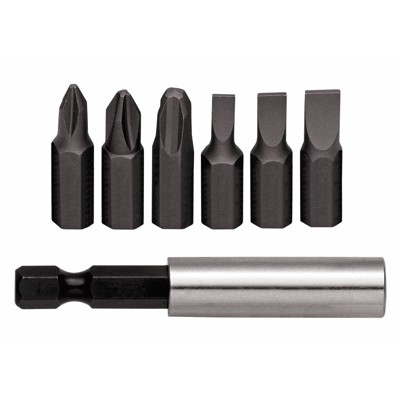 GEDORE red® - R33005007 Bit-Box 1/4 PH+SL+Bithalter magnetisch 7-teilig