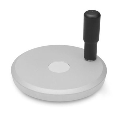 Ganter Norm® - 923-125-B12-R-SR Scheibenhandräder, Aluminium, kunststoffbeschichtet