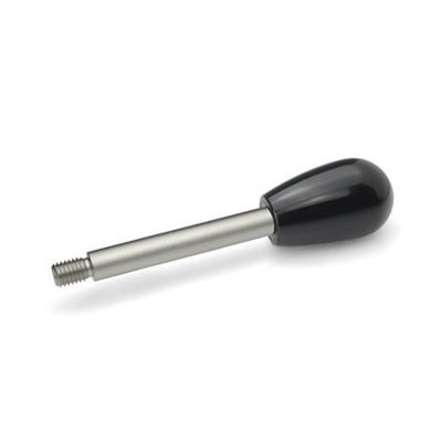 Ganter Norm® - 310-10-100-D-NI Griffstangen Kunststoff / Edelstahl