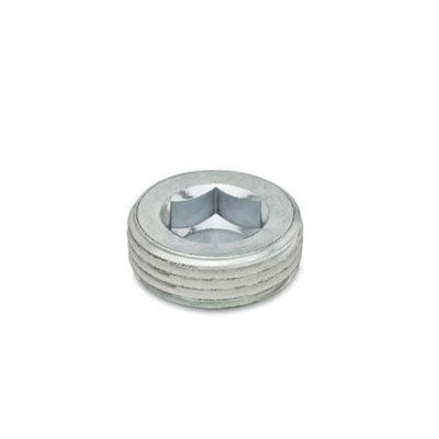 Ganter Norm® - 906-ST-M26X1,5-GPC Verschlussschrauben mit kegligem Gewinde, Stahl