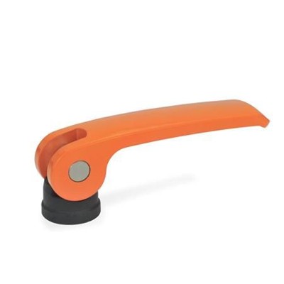 Ganter Norm® - 927.4-101-M10-B-O Exzenterspanner mit Edelstahl-Innengewinde, Hebel Zink-Druckguss