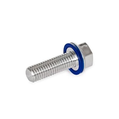 Ganter Norm® - 1581-M5-10-PL-H Edelstahl-Schrauben, Hygienic Design, niedriger Kopf
