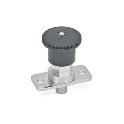 Ganter Norm® - 822.9-8-10-B Edelstahl-Miniraster, mit und ohne Rastsperre