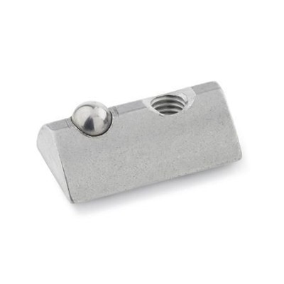 Ganter Norm® - 506.1-14-M5-NI Edelstahl-Muttern für T-Nuten