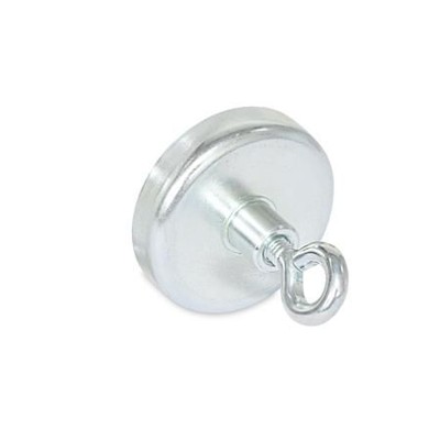Ganter Norm® - 50.6-HF-16-B Haltemagnete mit Haken / mit Ringöse