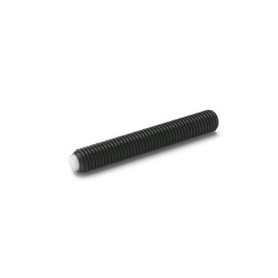Ganter Norm® - 913.3-M8-50-KU Gewindestifte mit Messing- / Kunststoff-Zapfen, Stahl