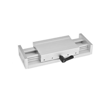Ganter Norm® - 900-50-145-75-S-2 Verstellschlitten, Aluminium