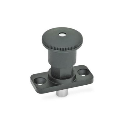 Ganter Norm® - 822.8-8-20-C Miniraster Zink-Druckguss / Kunststoff-Knopf