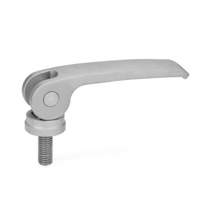 Ganter Norm® - 927.7-44-M5-25-B Edelstahl-Exzenterspanner mit Schraube