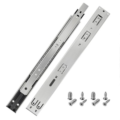 HELPMATE - Schubladenschienen Softclose Vollauszug 400 mm - 1 Paar verzinkt
