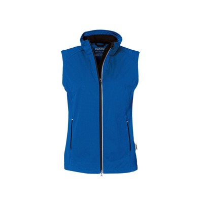 HAKRO - Damen Light-Softshellweste Sarina 254, royalblau, Größe 3XL