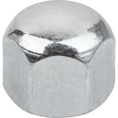 KIPP - HUTMUTTER DIN917 NIEDRIGE FORM, M30, SW=46, STAHL 6 VERZINKT