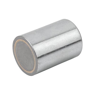 KIPP - MAGNET STABGREIFER, RUND, D=32, ALNICO, KOMP:STAHL
