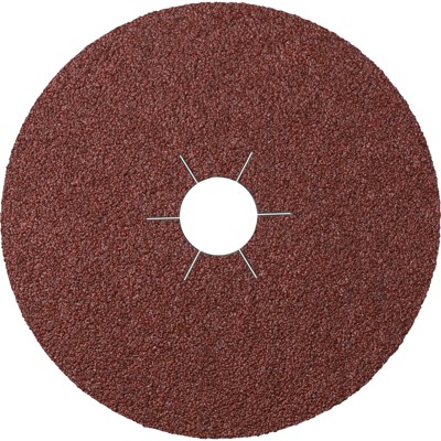 KLINGSPOR - Fiberscheibe CS 561, 180 x 22mm Korn 180 Sternloch, 25 Stück