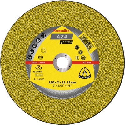KLINGSPOR - Trennscheibe A 24 EX, 180 x 3 x 22,23mm gerade, 1 Stück