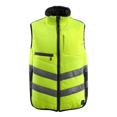 MASCOT® - Grimsby Winterweste SAFE SUPREME, hi-vis Gelb/Schwarz, Größe 2XL
