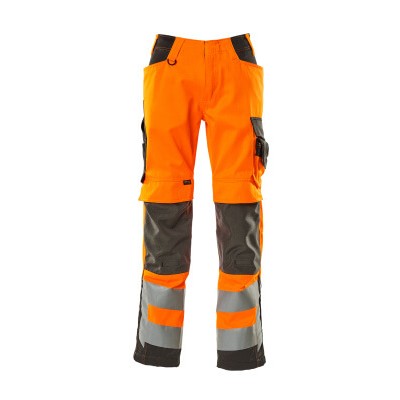 MASCOT® - Kendal Hose mit Knietaschen - SAFE SUPREME - hi-vis Orange/Dunkelanthrazit, Gr. 90C51