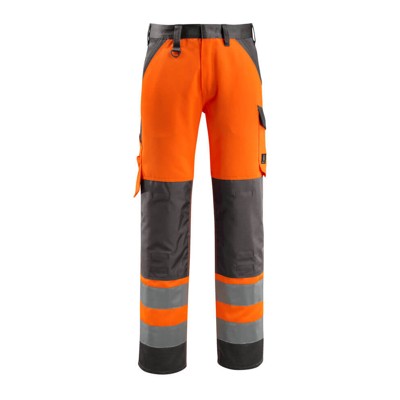 MASCOT® - Maitland Hose mit Knietaschen - SAFE LIGHT - hi-vis Orange/Dunkelanthrazit, Gr. 76C52