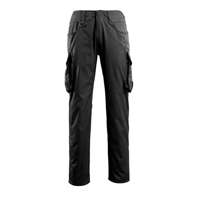 MASCOT® - Ingolstadt Hose mit Schenkeltaschen UNIQUE, Schwarz, Größe 82C58