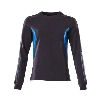 MASCOT® - Sweatshirt ACCELERATE Schwarzblau/Azurblau 18394-962-01091, Größe L ONE