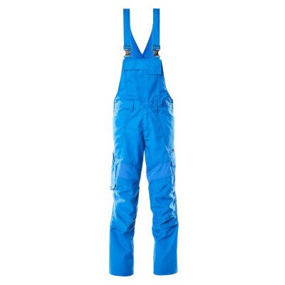 MASCOT® - Latzhose ACCELERATE mit Knietaschen Azurblau 18569-442-91, Größe 82 C64