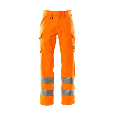 MASCOT® - Hose mit Schenkeltaschen SAFE LIGHT, hi-vis Orange, Größe 76C48